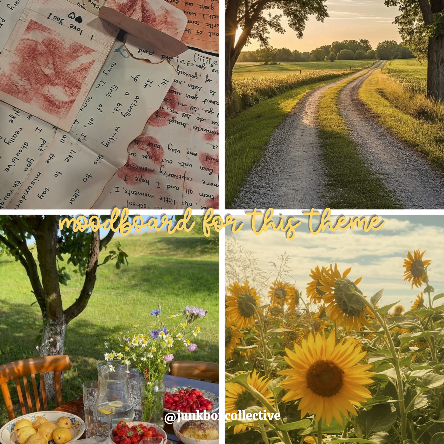 sunflower daze junk box