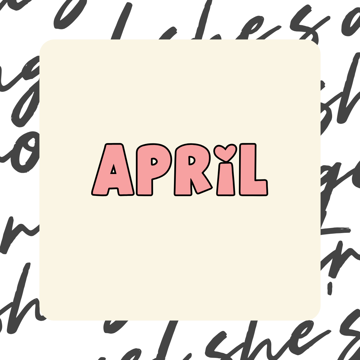april junk box