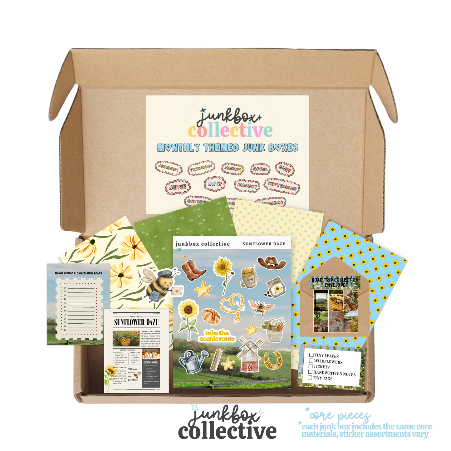 sunflower daze junk box