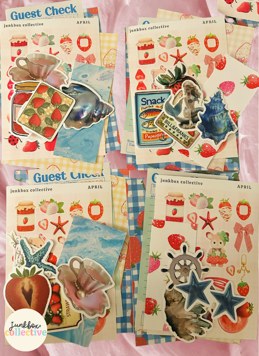 strawberry daydream scrap pack